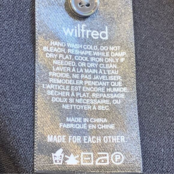 Aritzia Wilfred Mandy Longsleeve Top Size XXS - Picture 7 of 9